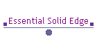 Essential Solid Edge